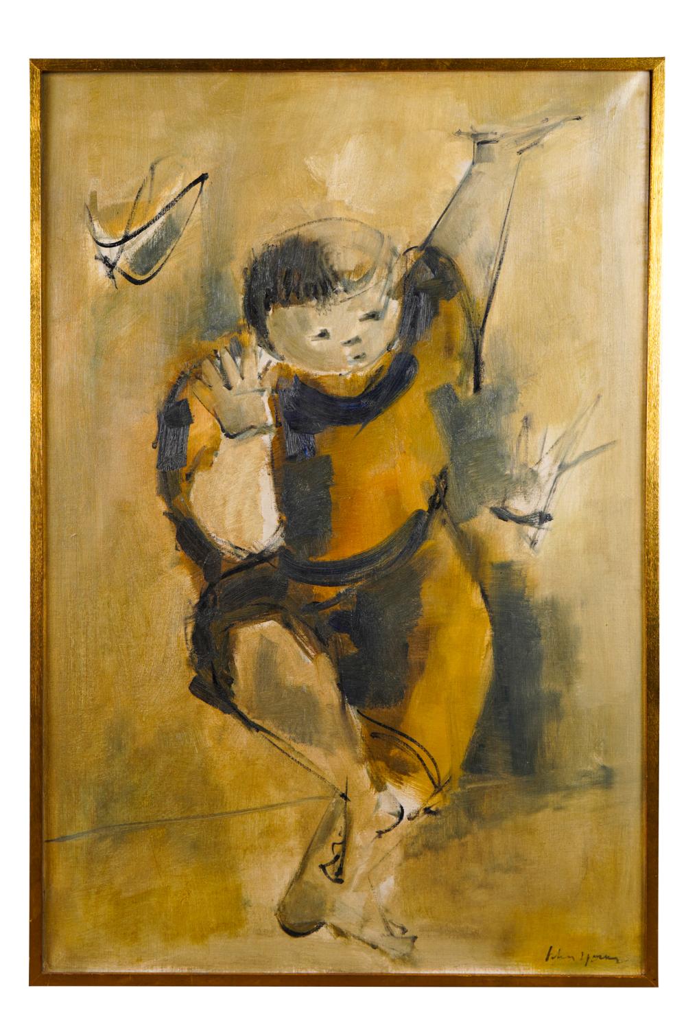 JOHN YOUNG (1909-1977): PORTRAIT OF