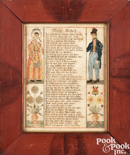 JOHN ZINCK, SCARCE LIEBESBRIEF
