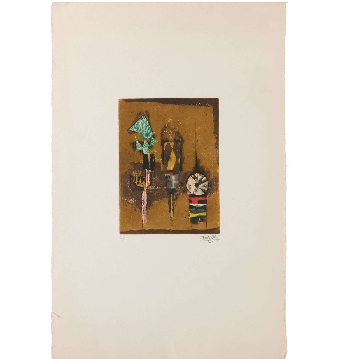 JOHNNY FRIEDLAENDER, ETCHING AND