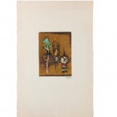 JOHNNY FRIEDLAENDER, ETCHING A
