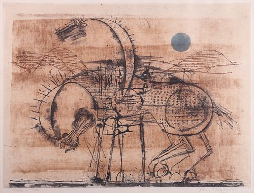 JOHNNY FRIEDLAENDER TWO HORSES