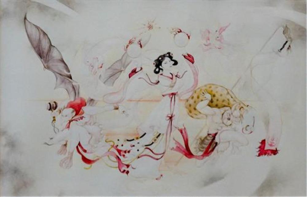 JOHNNY PAUL, MYTHOLOGICAL SCENE,