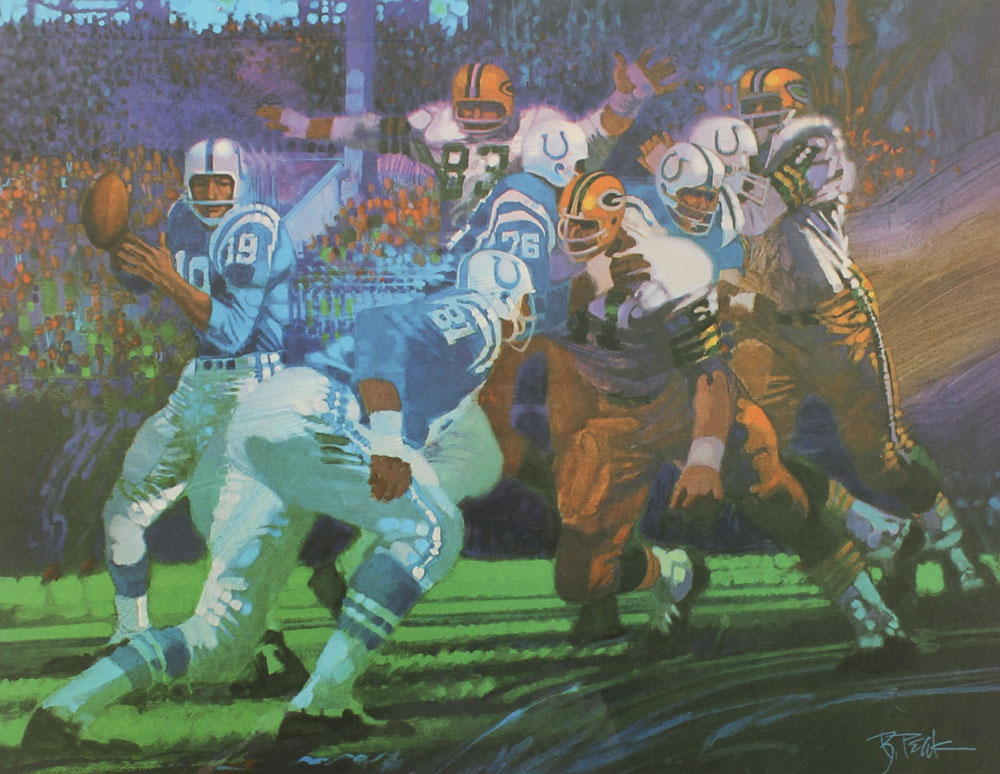 JOHNNY UNITAS LIVING LEGENDS SPORTS