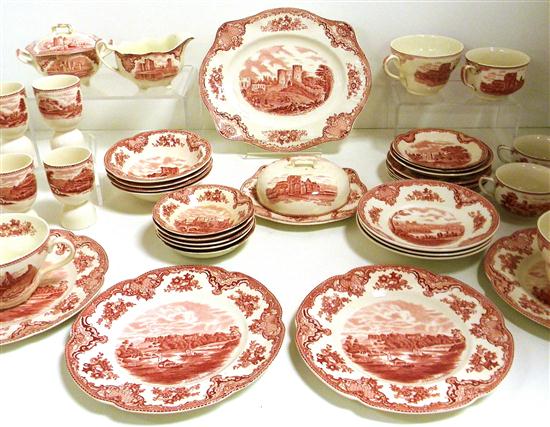 Johnson Brothers transfer ware in