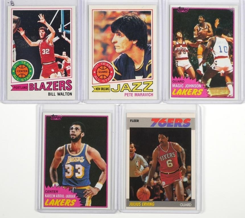 JOHNSON ERVING JABBAR MARAVICH