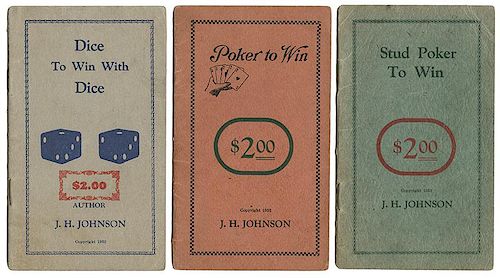 JOHNSON, J.H. THREE BOOKLETS ON