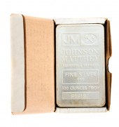 JOHNSON MATTHEY 100 OUNCE SILV