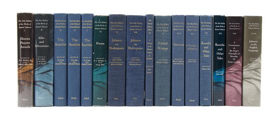 (JOHNSON SAMUEL) The Yale Edition