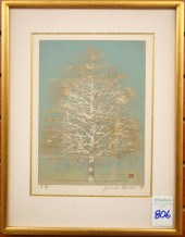 JOICHI HOSHI WOODBLOCK PRINT (
