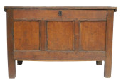 JOINED CHEST WITH LID, NEW ENG