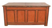 +JOINED OAK CHEST, NEW ENGLAND