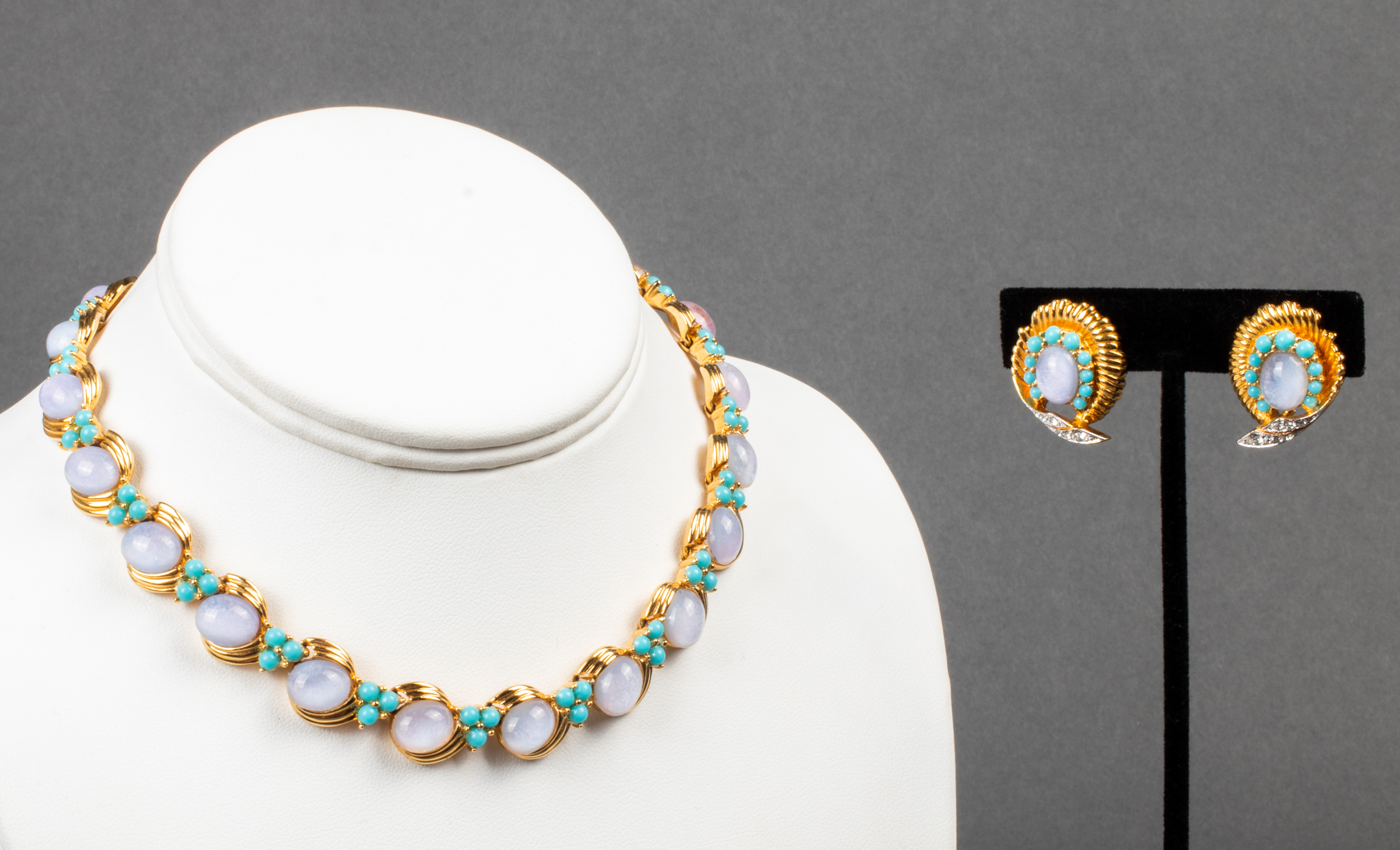 JOMAZ FAUX MOONSTONE & PERSIAN