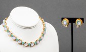 JOMAZ FAUX MOONSTONE & PERSIAN