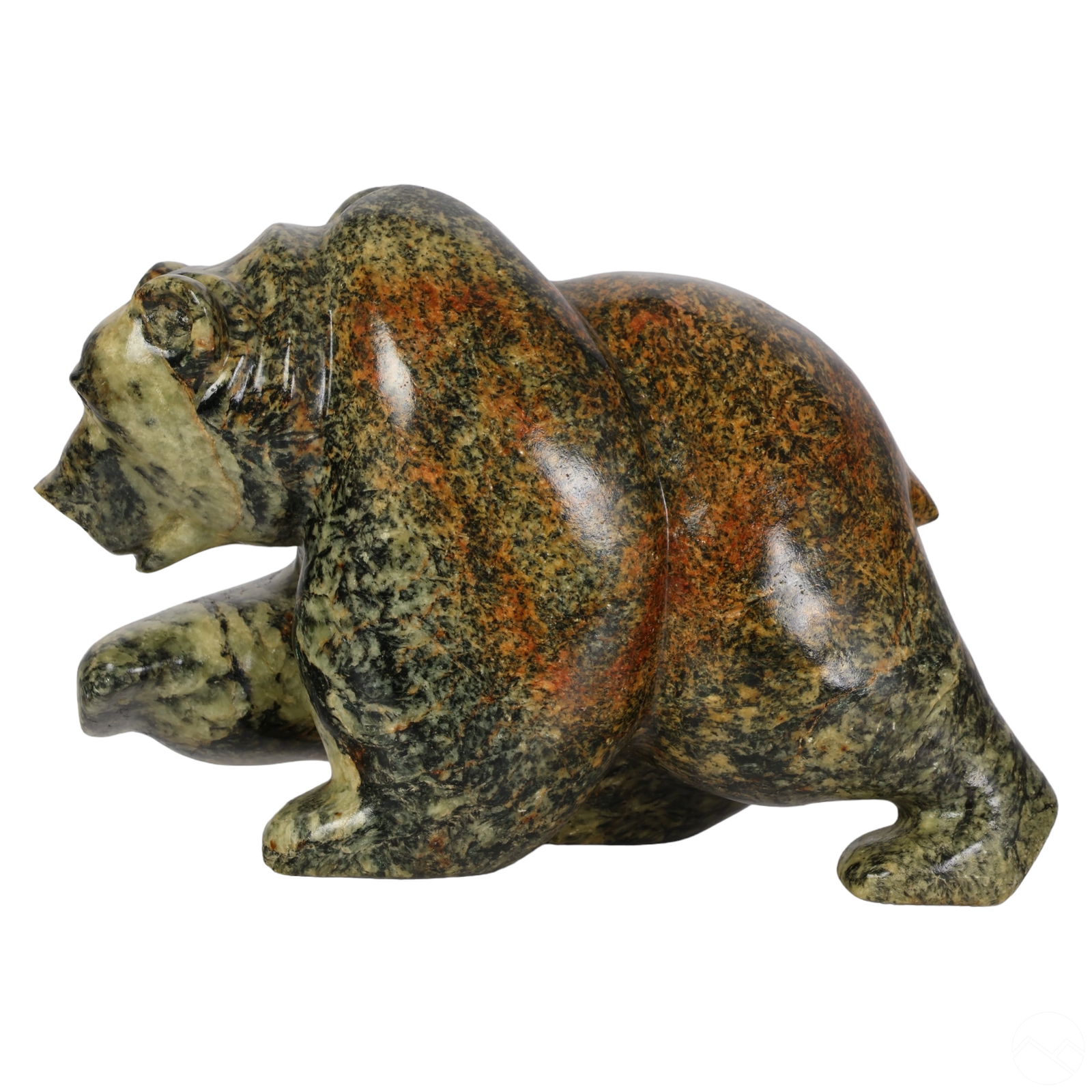 JON PUST B.1957 NATURAL SOAPSTONE