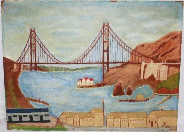 JON SERL (1898-1993, CA) OIL ON
