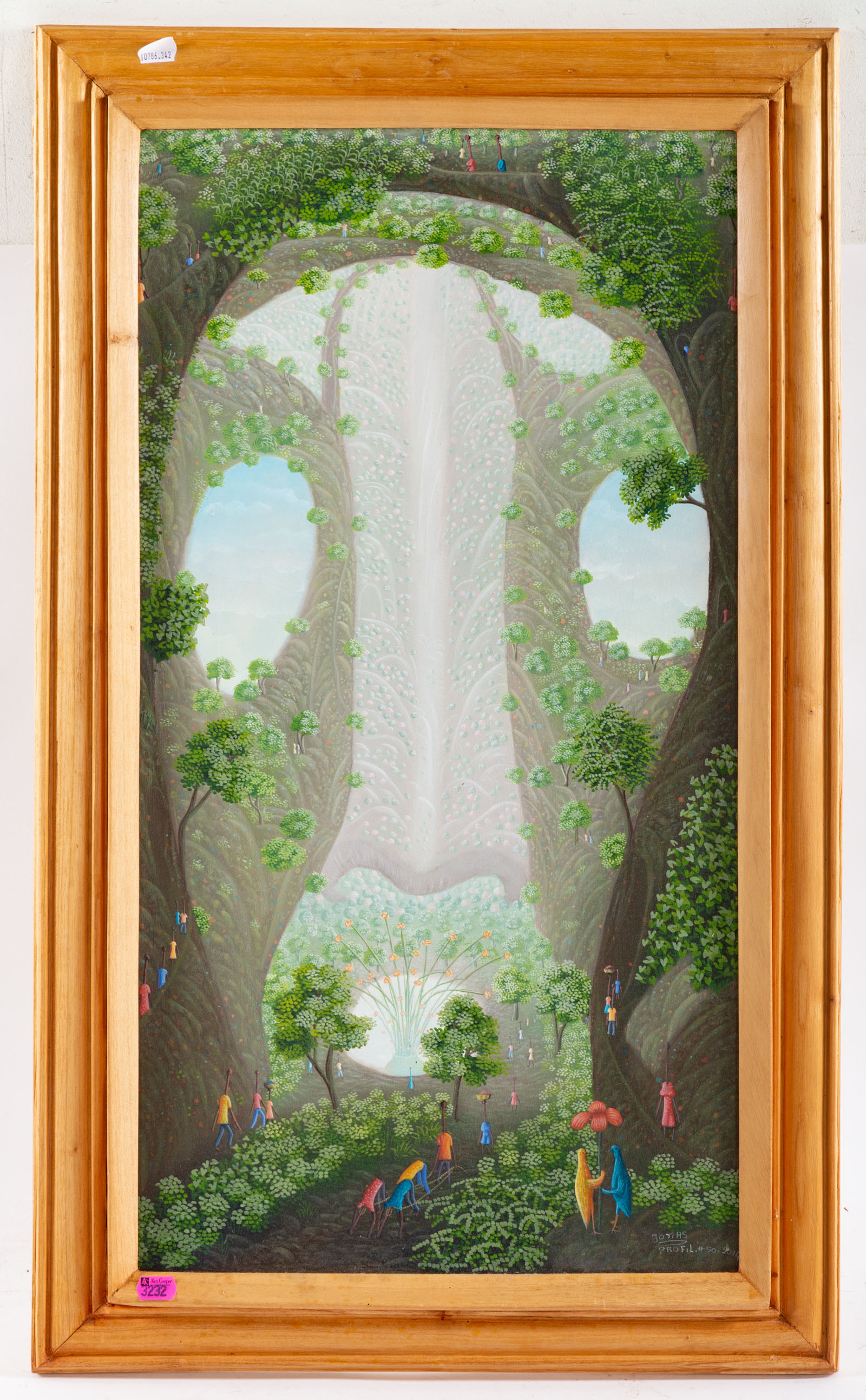 JONAS PROFIL. SURREALIST LANDSCAPE,