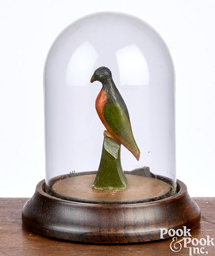 JONAS WEBER, CARVED AND PAINTED