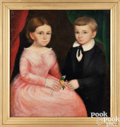 JONAS WELCH HOLMAN, OIL ON CAN