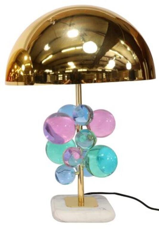 JONATHAN ADLER BRASS & ACRYLIC