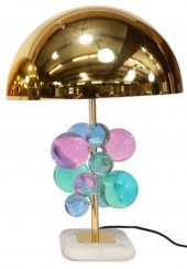 JONATHAN ADLER BRASS & ACRYLIC