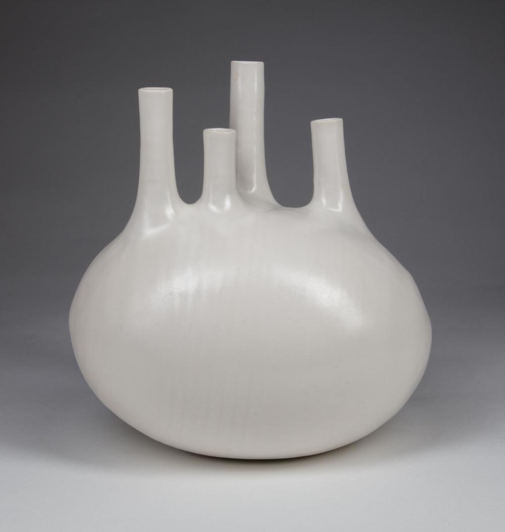 JONATHAN ADLER WHITE GLAZED POTTERY