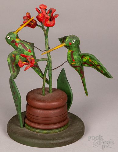 JONATHAN BASTIAN CARVED AND PAINTED