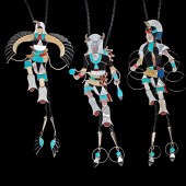 Jonathan Beyuka Zuni Inlay Bol