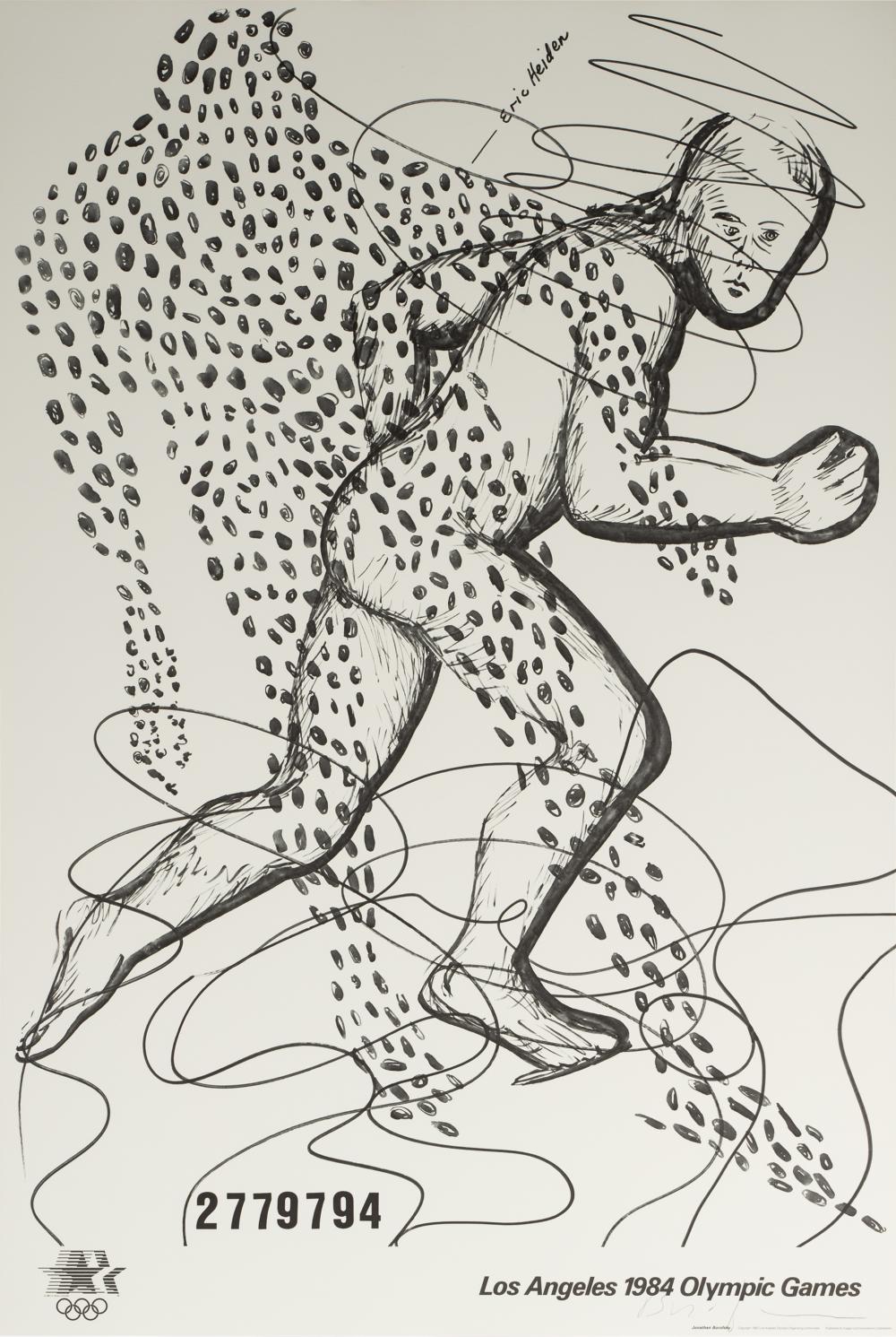 JONATHAN BOROFSKY (B. 1942): LOS