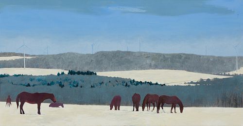 JONATHAN DALY "IN THE WIND" OIL