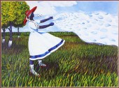 JONATHAN GREEN, SIGNED PRINT,
