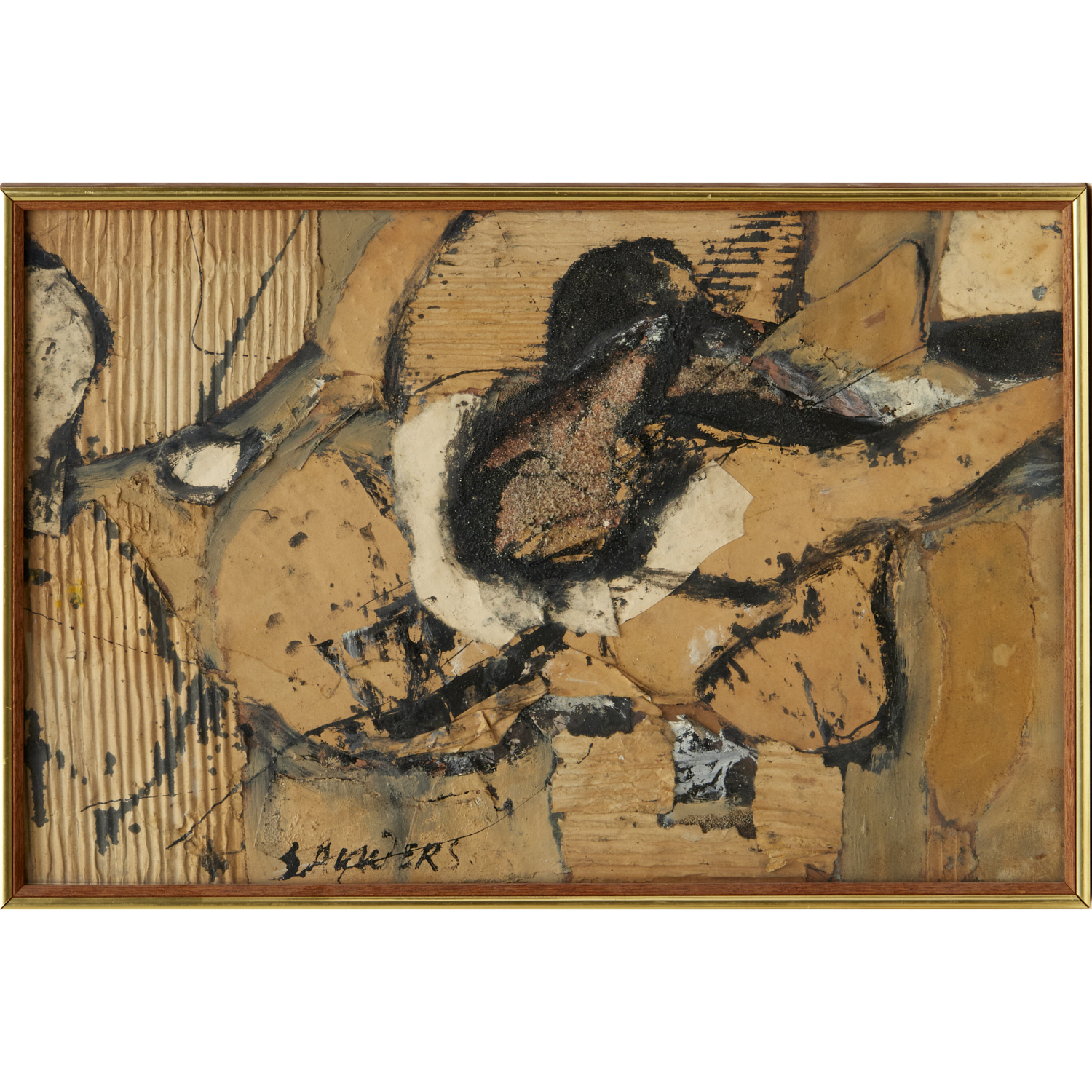 JOOP SANDERS, MIXED MEDIA COLLAGE