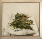 JORDAN WOLFSON STILL LIFE OIL