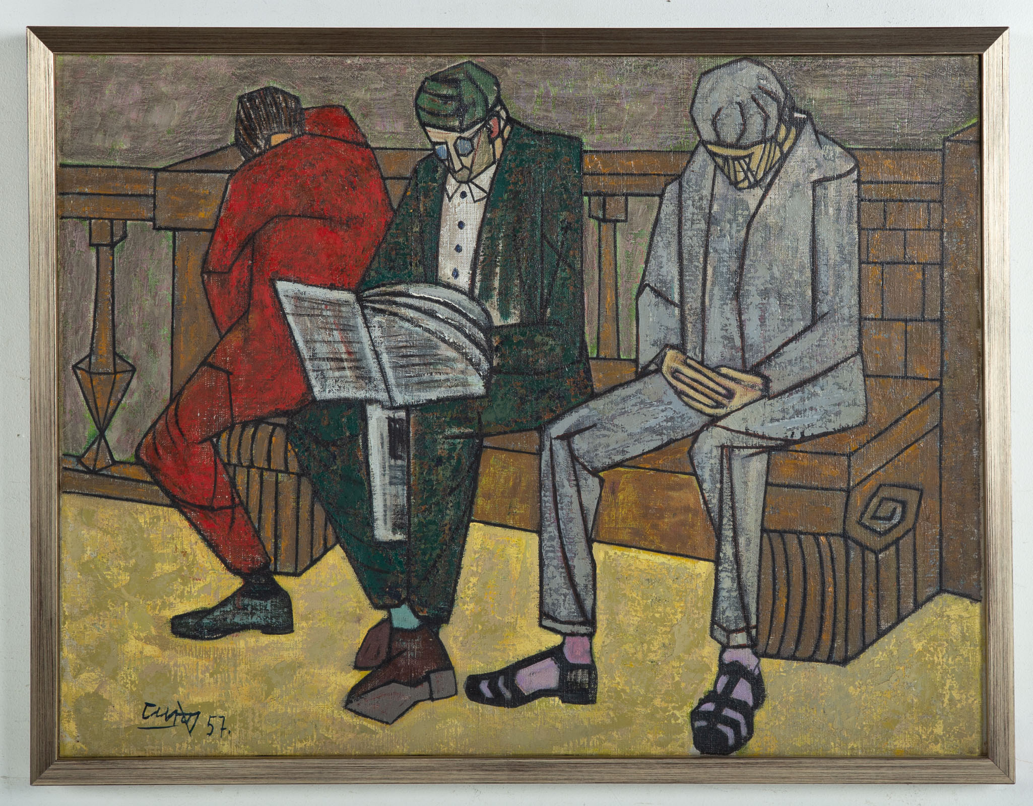 JORDI CUROS VENTURA. THREE MEN ON A
