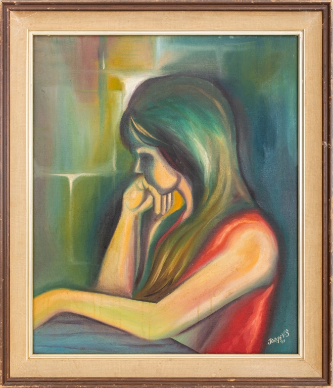 JORGE VARGAS PORTRAIT OF A WOMAN