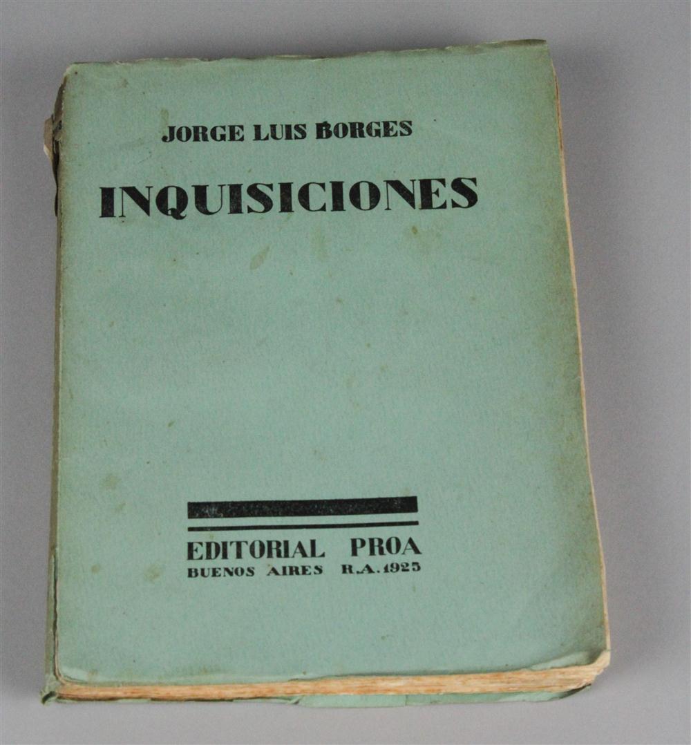 JORGES LUIS BORGES INQUISICONES