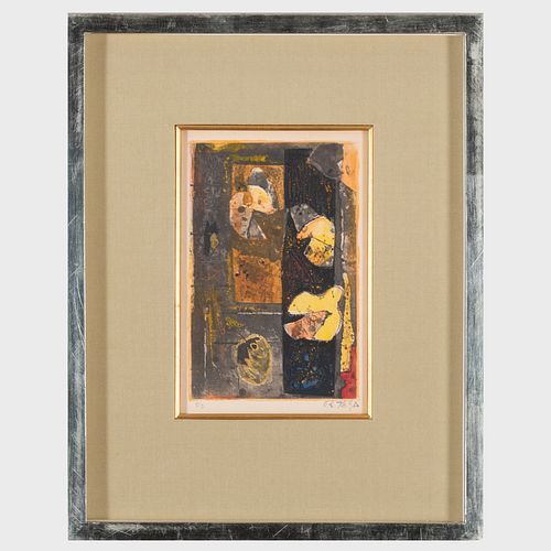JOSÃ© ORTEGA (1921-1990): UNTITLED;