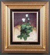Jose Barbera b. 1948 White Bou