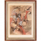 JOSE CUNEO (ATTRIB.), PASTEL D