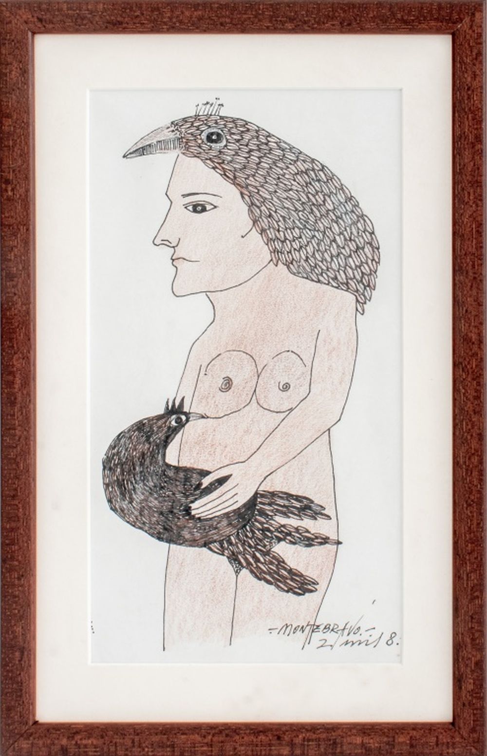 JOSE GARCIA MONTEBRAVO "BIRD WOMAN"