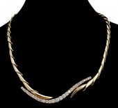 JOSE HESS 5 CTW DIAMOND NECKLA