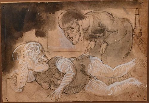 JOSE LUIS CUEVAS (1934 - 2017), TWO