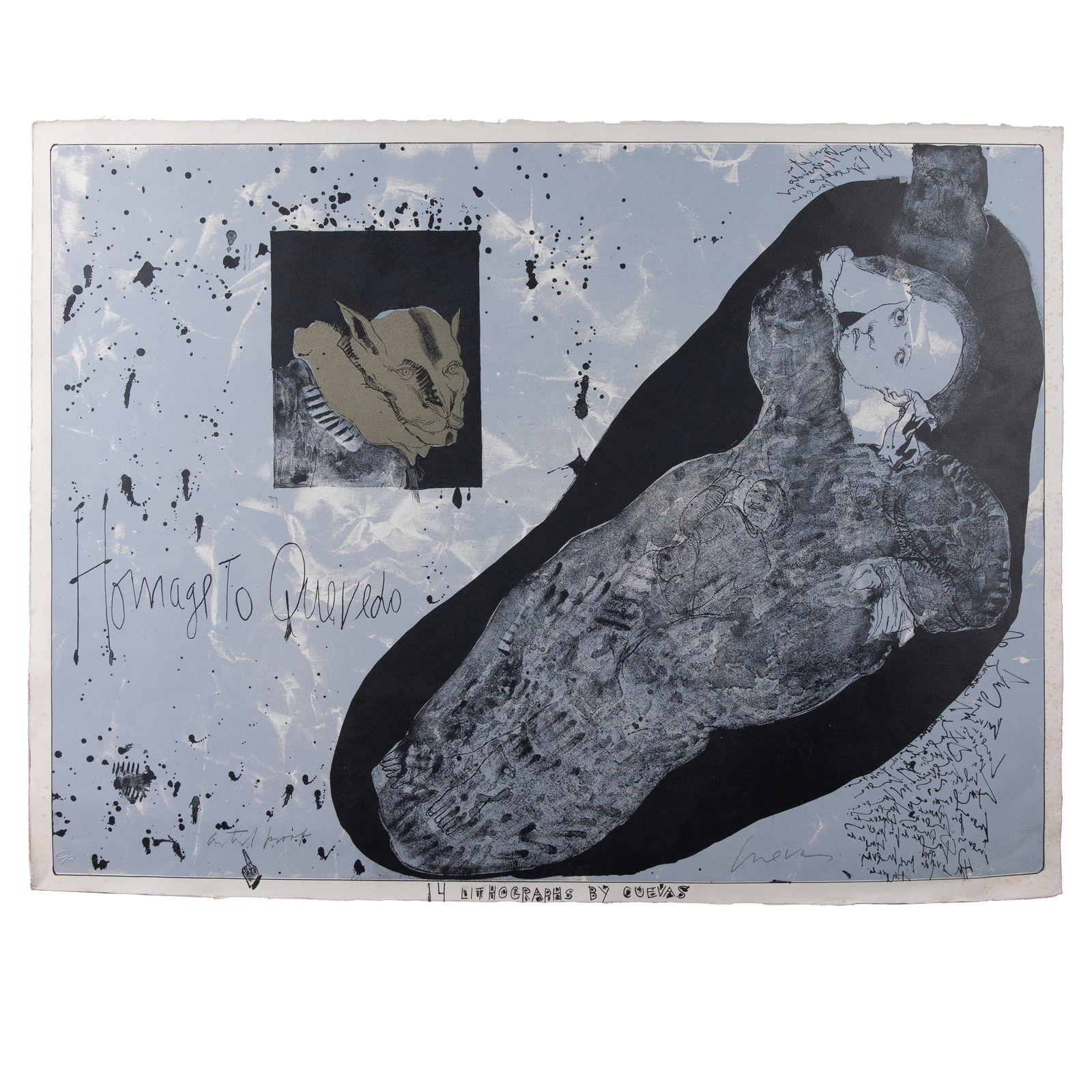 JOSE LUIS CUEVAS (MEXICAN, 1934 -