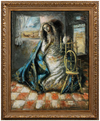 Jose Mitjans Pico painting