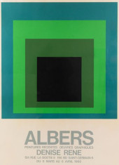 JOSEF ALBERS 1968 EXHIBITION P