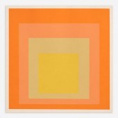 JOSEF ALBERS (AFTER) "HOMAGE T