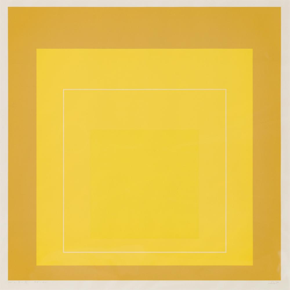JOSEF ALBERS, AMERICAN/GERMAN