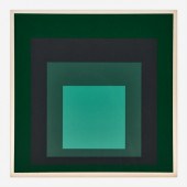 JOSEF ALBERS "CHRYSOPRASE" (19