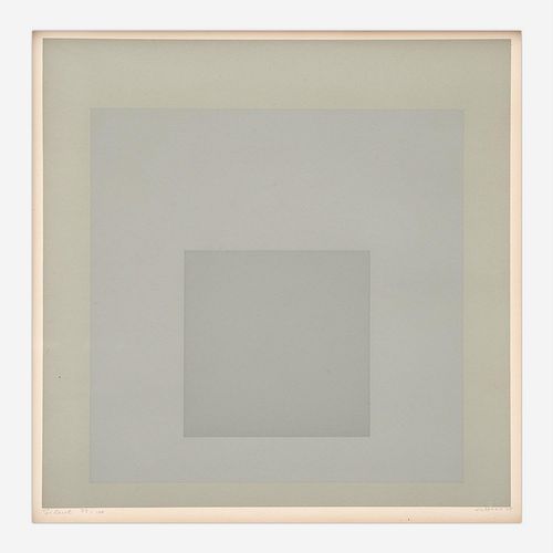 JOSEF ALBERS "SILENT" (1965