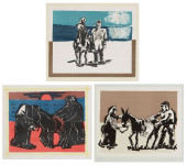JOSEF HERMAN (1911-2000), THRE