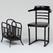 JOSEF HOFFMAN STYLE EBONIZED A